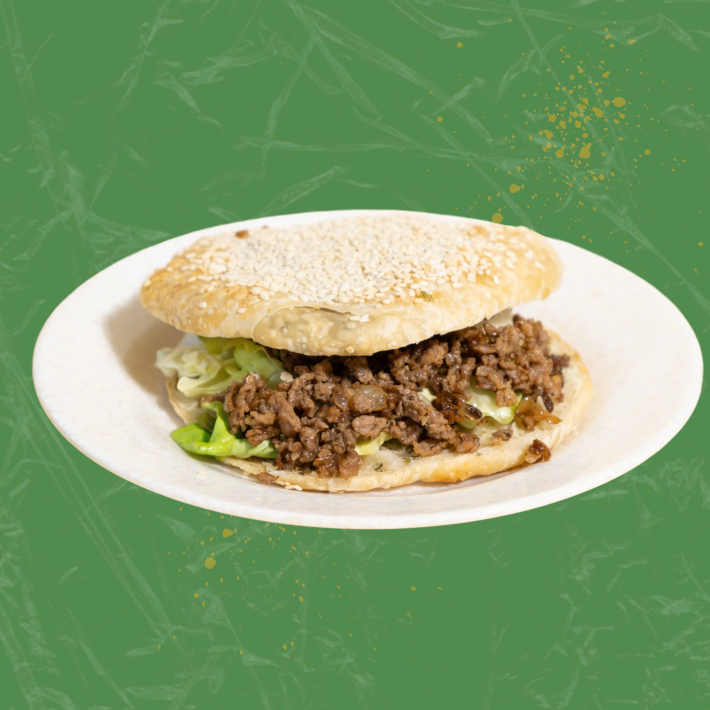 Hành nướng bò bằm 