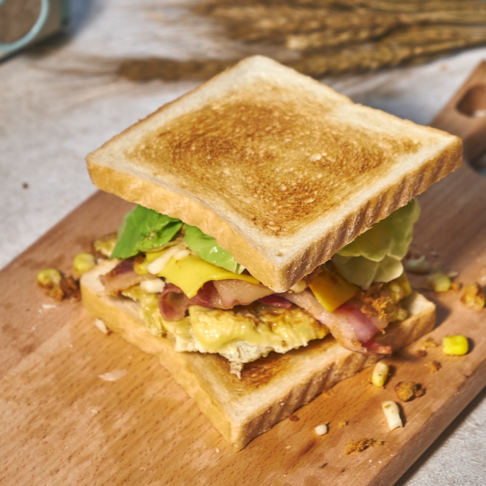 sandwich full topping