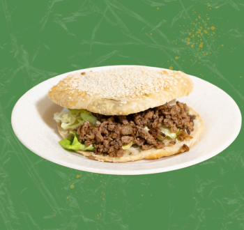 Hành nướng bò bằm 