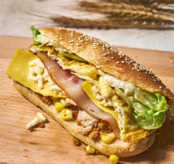 bánh nướng full topping 
