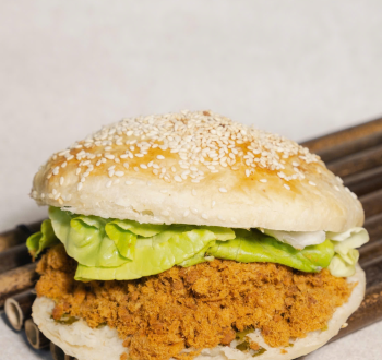 Hành nướng chà bông 